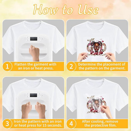 [LIMITED TIME CLEARANCE] Random Heat transfer  Set 10″ + 4″ only 0.8$! Hands slow!